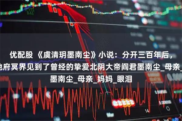 优配股 《虞清玥墨南尘》小说:分开三百年后,虞清玥在地府冥界见到了曾经的挚爱北阴大帝阎君墨南尘_母亲_妈妈_眼泪